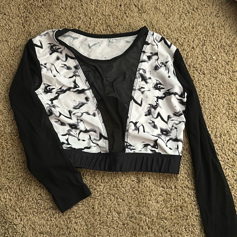 FIVE DANCEWEAR mesh long sleeve AS